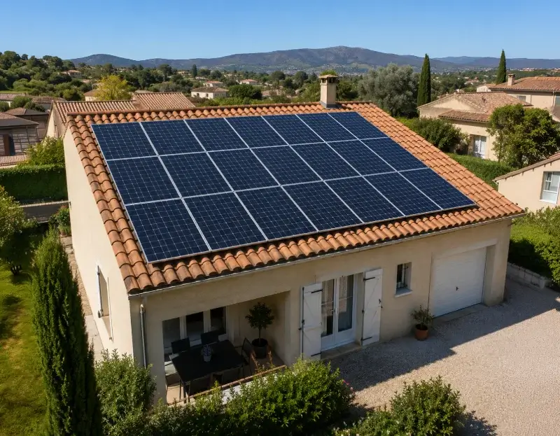 Prime à l'autoconsommation panneaux solaires Le Vert — aide financière de l'État
